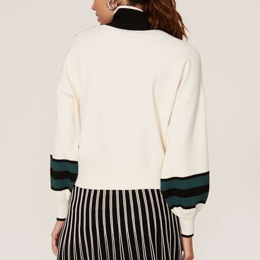 Tanya Taylor Kyra Turtleneck Sweater 1X - Picture 4 of 5
